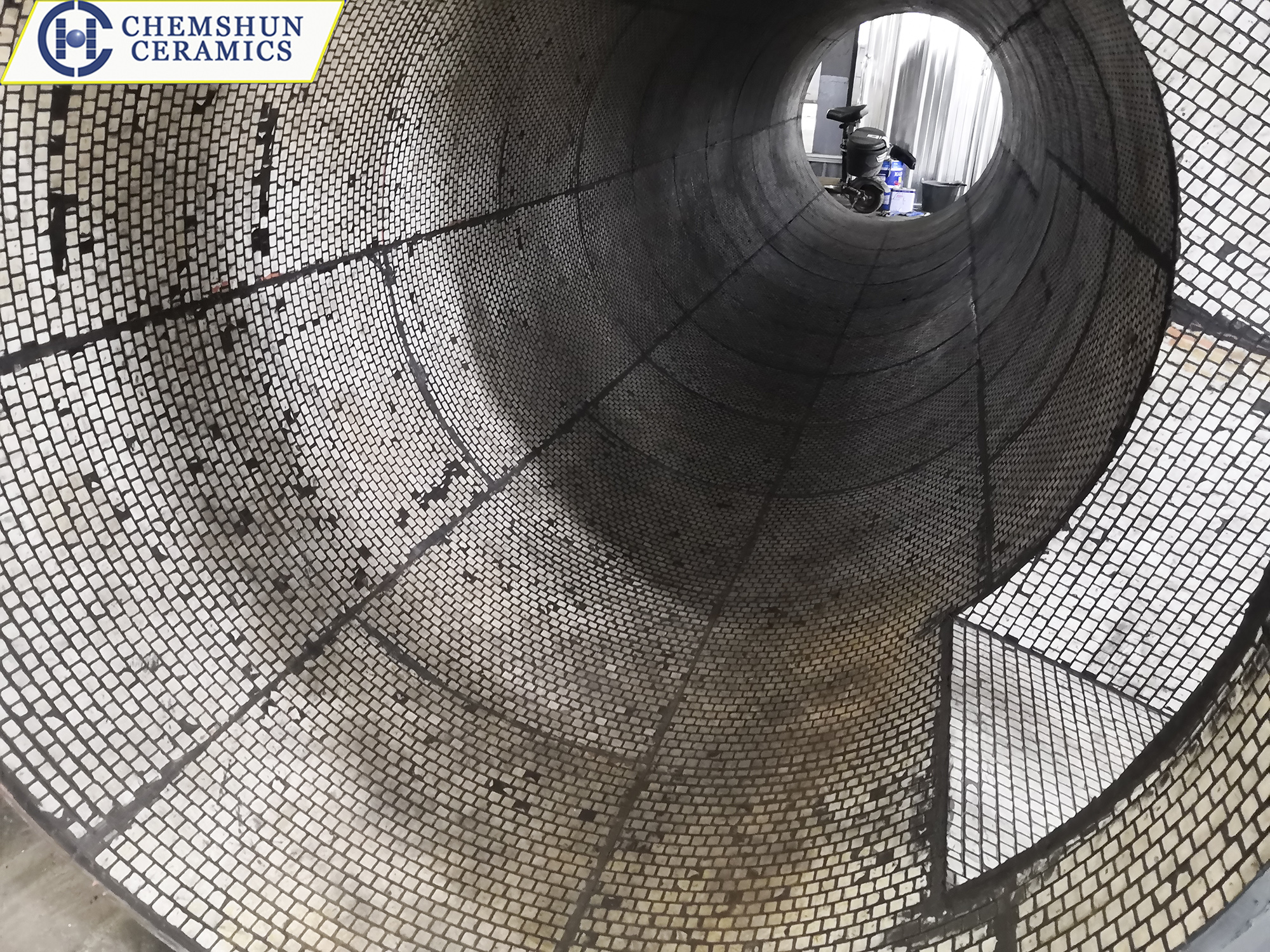 How do abrasion resistant ceramics save the cyclones cost ?