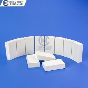 92% 95% Al2O3 Alumina Ceramic Pipe Tile