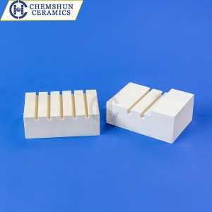 Alumina Ceramic Lining Brick with Groove