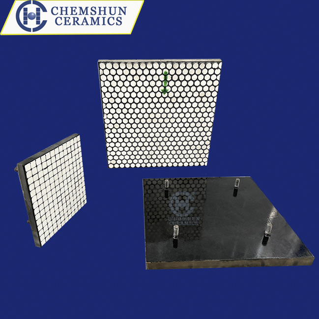 Characteristics of Wear Resistant Ceramic Rubber Composite Liner