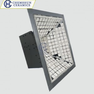 Alumina Ceramic Rubber Plate Lined Hopper