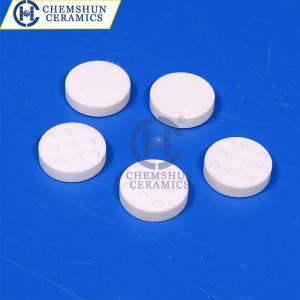 Round Ceramic Liner With Dimples