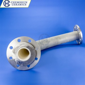 Abrasion Resistant Ceramic Pipe Liner