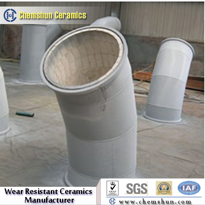How to transport and install wear-resistant ceramic pipe elbows