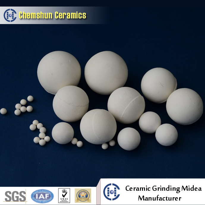 High hardness grinding medium alumina ceramic ball