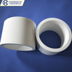 Iso-pressing Alumina Ceramic Bend Pipe Cone for Coal Conveying System