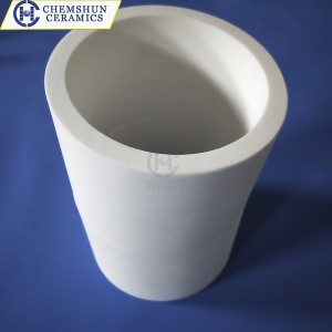 Iso-pressing Alumina Ceramic Bend Pipe Cone for Coal Conveying System