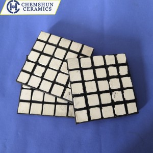 Rubber Backed Ceramic Tile as Wear Resistant Industry Linings