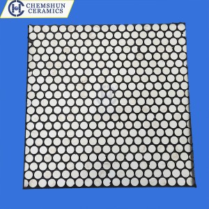 Alumina Cylinder Vulcanized as Ceramic Rubber Plates
