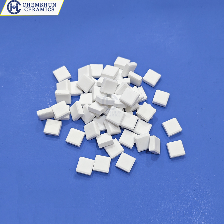 I-Alumina Square Ceramic Tile Wear Liner (Ubukhulu:10*10*3mm)