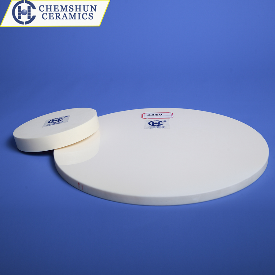 99.7% alumina ceramic wafer polishing plate for CMP