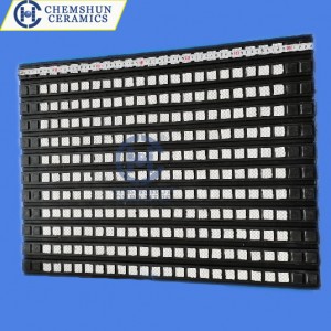 Ceramic Pulley Lagging Tile Ceramic Dimple Tiles