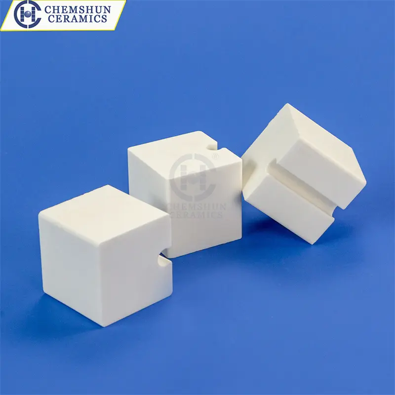 Alumina Ceramic Block with Grooves