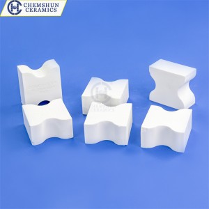 Alumina Ceramic Block with Grooves